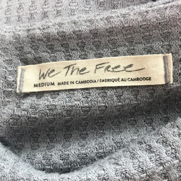 We The Free North Shore Waffle Thermal Shirt Tunic - Picture 7 of 9